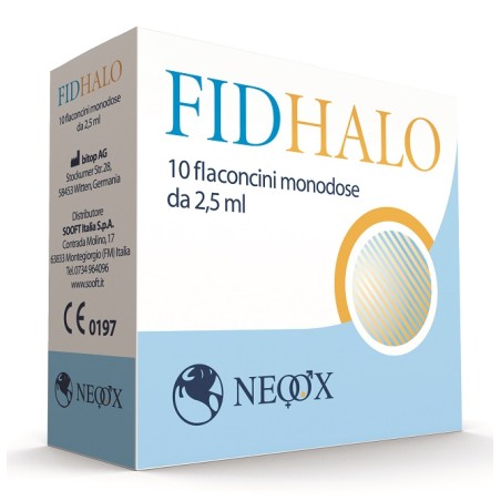 Fidia Farmaceutici Fidhalo 10 Flaconcini Monodose Da 2,5 Ml Fidia Farmaceutici Fidhalo 10 Flaconcini Monodose Da 2,5 Ml