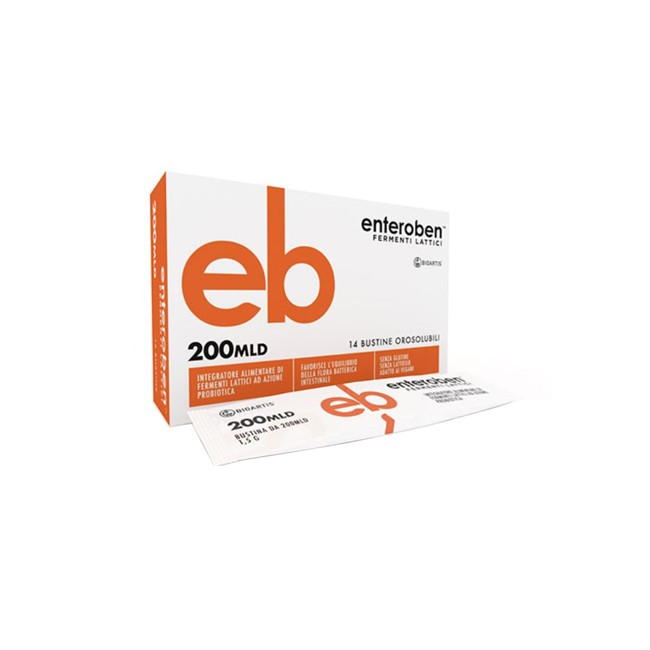 Bioartis Enteroben 200mld 14 Stick Pack Bioartis Enteroben 200mld 14 Stick Pack