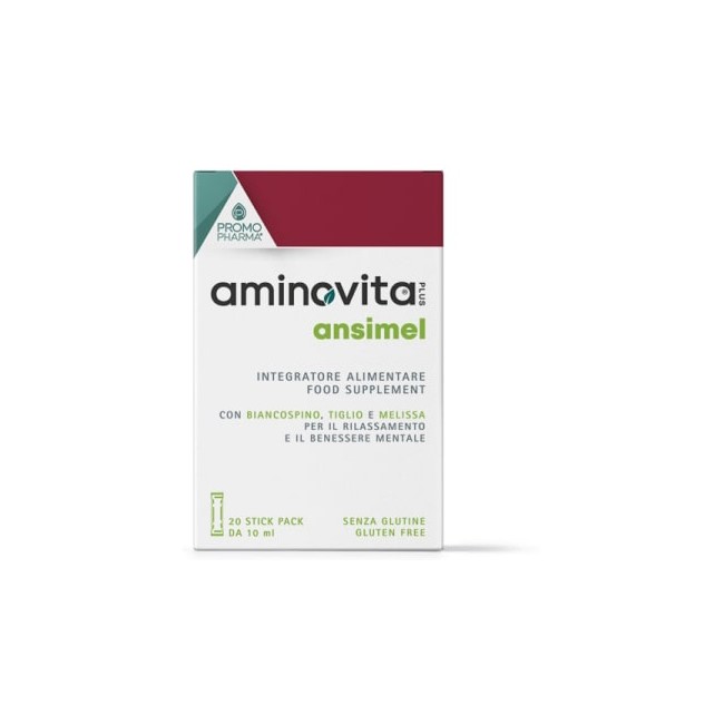 Promopharma Aminovita Plus Ansimel 20 Stick Pack Promopharma Aminovita Plus Ansimel 20 Stick Pack