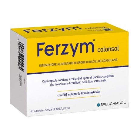 Specchiasol Ferzym Colonsol 40 Capsule Specchiasol Ferzym Colonsol 40 Capsule