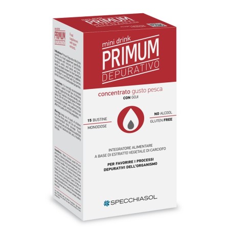 Specchiasol Primum Depurativo Minidrink Pesca 15 Stick Da 10 Ml Specchiasol Primum Depurativo Minidrink Pesca 15 Stick Da 10 Ml