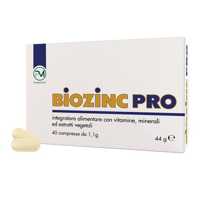 Piemme Pharmatech Biozinc Pro 40 Compresse Piemme Pharmatech Biozinc Pro 40 Compresse