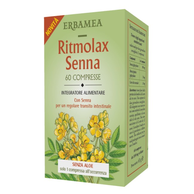 Erbamea Ritmolax Senna 60 Compresse Erbamea Ritmolax Senna 60 Compresse