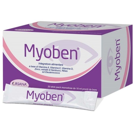 Orsana Myoben 20 Stick Pack Monodose Da 10 Ml Orsana Myoben 20 Stick Pack Monodose Da 10 Ml