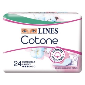 Fater Lines Cotone Bio Salvaslip Ripiegati 24 Pezzi