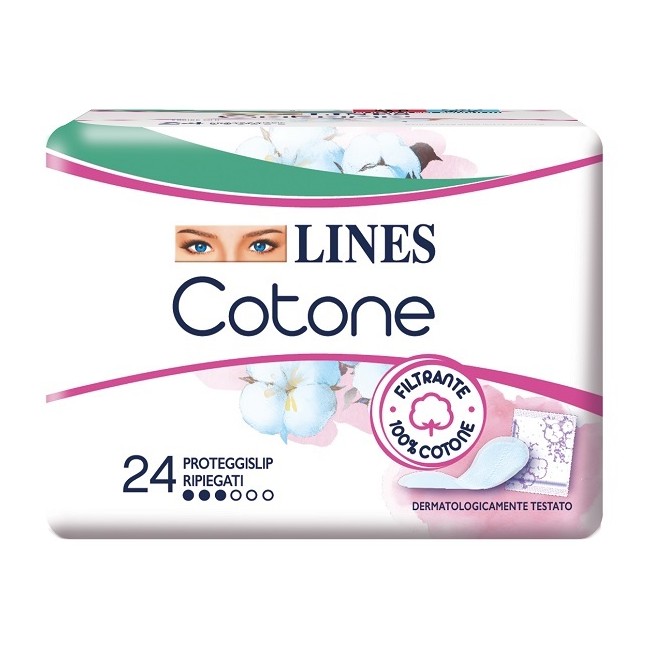 Fater Lines Cotone Bio Salvaslip Ripiegati 24 Pezzi Fater Lines Cotone Bio Salvaslip Ripiegati 24 Pezzi
