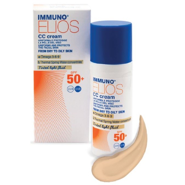 Morgan Pharma Immuno Elios Cc Cream Spf50+ Tinted Light 40 Ml Morgan Pharma Immuno Elios Cc Cream Spf50+ Tinted Light 40 Ml
