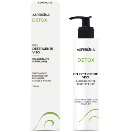 Pharmalife Research Aspersina Detox Gel Detergente Viso 250 Ml