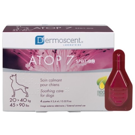 Ldca Atop 7 Spot-on Dogs&cats 20-40 Kg 4 Pipette X 2,4 Ml Ldca Atop 7 Spot-on Dogs&cats 20-40 Kg 4 Pipette X 2,4 Ml