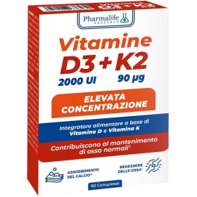 Pharmalife Research Vitamine D3+k2 60 Compresse