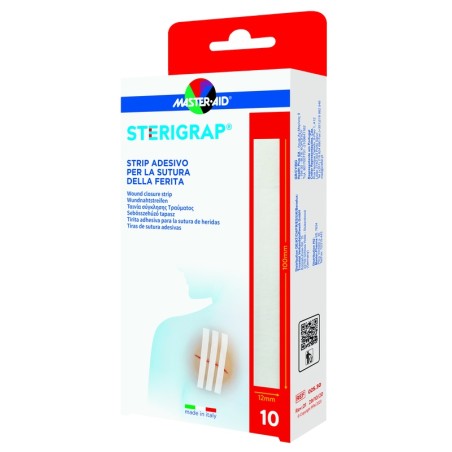 Pietrasanta Pharma Master-aid Sterigrap Strip Adesivo Sutura Ferite 100x12 Mm 6 Pezzi Pietrasanta Pharma Master-aid Sterigrap Strip Adesivo Sutura Ferite 100x12 Mm 6 Pezzi
