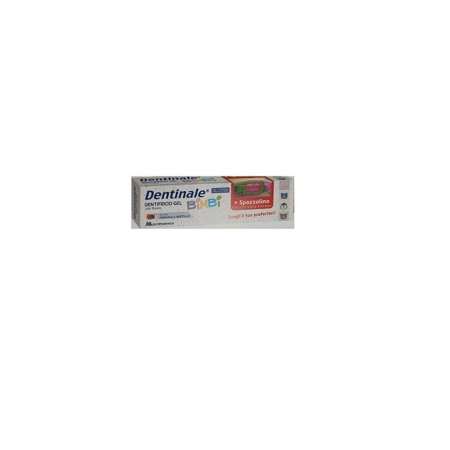 Montefarmaco Dentinale Dentifricio Fluor + Spazzolino Bimbi 0-6 Anni Montefarmaco Dentinale Dentifricio Fluor + Spazzolino Bimbi 0-6 Anni