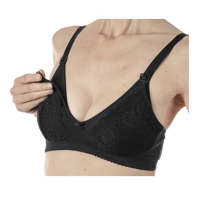Artsana Mammy Reggiseno Cotone Allattamento Black 5c Artsana Mammy Reggiseno Cotone Allattamento Black 5c