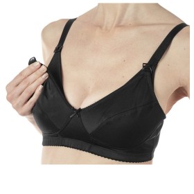 Artsana Mammy Reggiseno Microfibra Allattamento Black 5c
