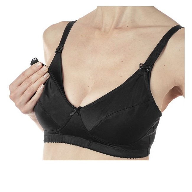 Artsana Mammy Reggiseno Microfibra Allattamento Black 5c