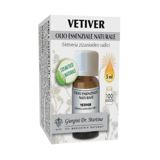 Dr. Giorgini Vetiver Olio Essenziale Naturale 5 Ml