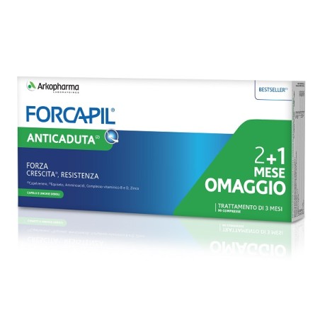 Arkopharma Forcapil Anticaduta 90 Compresse 2+1 Mese In Omaggio Arkopharma Forcapil Anticaduta 90 Compresse 2+1 Mese In Omaggio