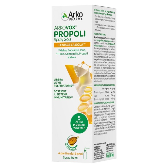 Arkopharma Arkovox Propoli Spray 30 Ml Arkopharma Arkovox Propoli Spray 30 Ml