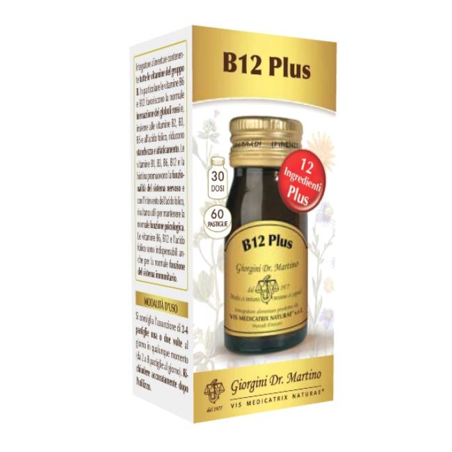 Dr. Giorgini B12 Plus 60 Pastiglie