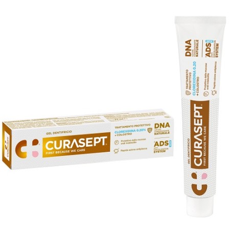 Curasept Gel Dentifricio Ads Dna Trattamento Protettivo 75 Ml Curasept Gel Dentifricio Ads Dna Trattamento Protettivo 75 Ml