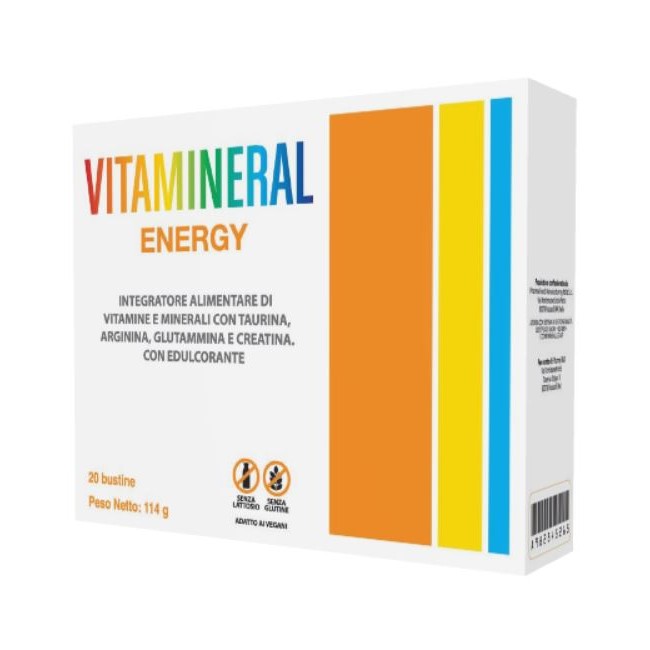 Pharma Food Manufacturing Vitamineral Energy 20 Bustine Pharma Food Manufacturing Vitamineral Energy 20 Bustine