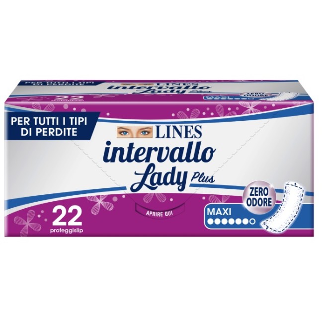 Fater Proteggislip Lines Intervallo Lady Plus Maxi 22 Pezzi Fater Proteggislip Lines Intervallo Lady Plus Maxi 22 Pezzi