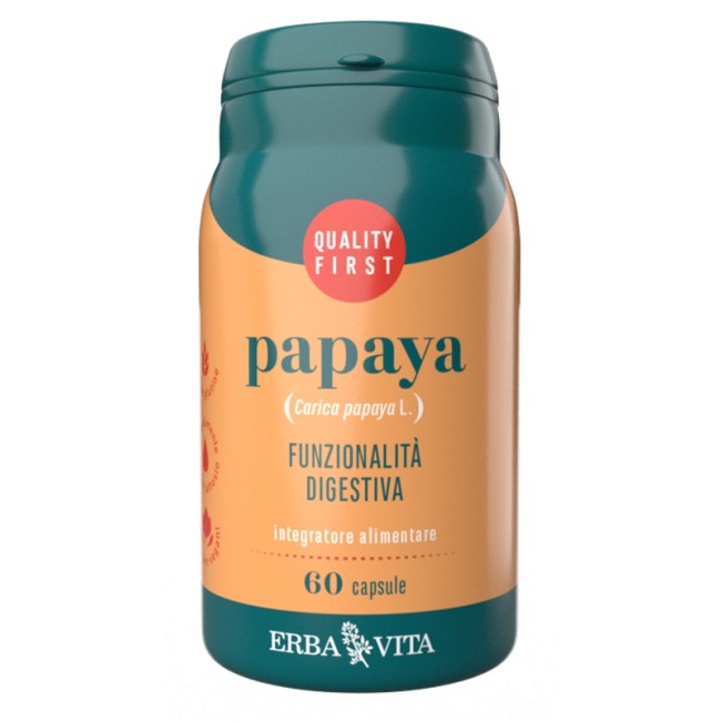 Erba Vita Papaya 60 Capsule Erba Vita Papaya 60 Capsule