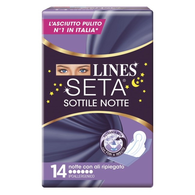 Fater Lines Seta Sottile Notte Con Ali 14 Pezzi Fater Lines Seta Sottile Notte Con Ali 14 Pezzi