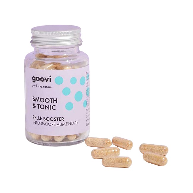The Good Vibes Company Goovi Integratore Pelle Booster 60 Capsule