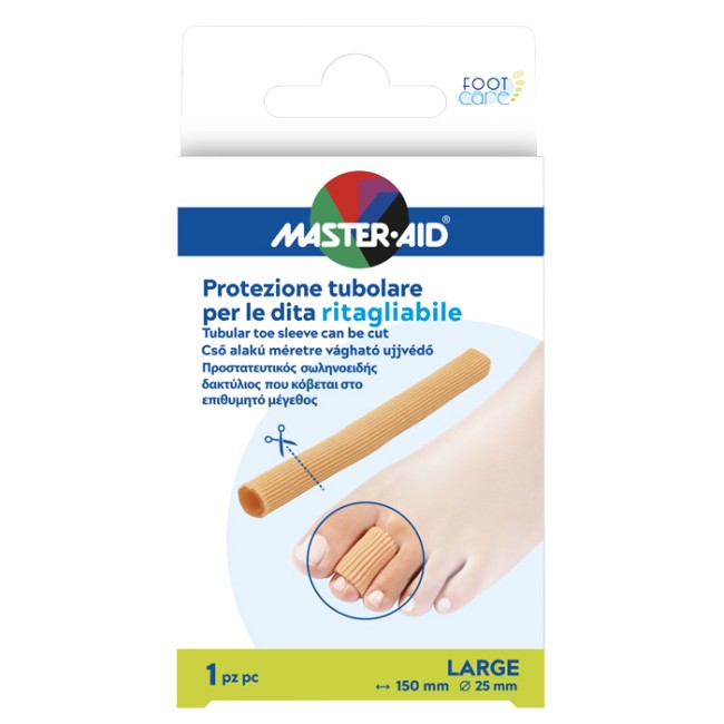 Pietrasanta Pharma Protezione Tubolare Master-aid Footcare Ritagliabile 15 Cm 25 Mm Large C8 Pietrasanta Pharma Protezione Tubolare Master-aid Footcare Ritagliabile 15 Cm 25 Mm Large C8