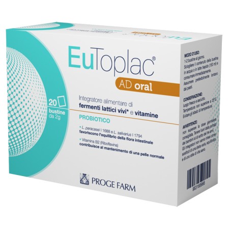 Proge Farm Eutoplac Ad Oral 20 Bustine Proge Farm Eutoplac Ad Oral 20 Bustine