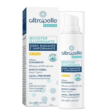 Difar Distribuzione Altrapelle Tenless Booster Illuminante Siero Radiante Uniformante 30 Ml Difar Distribuzione Altrapelle Tenless Booster Illuminante Siero Radiante Uniformante 30 Ml