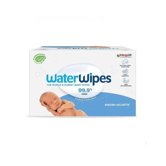 Waterwipes Bio 4 X 60 Pezzi
