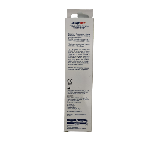 Nova Argentia Termometro Al Gallio Ceroxmed