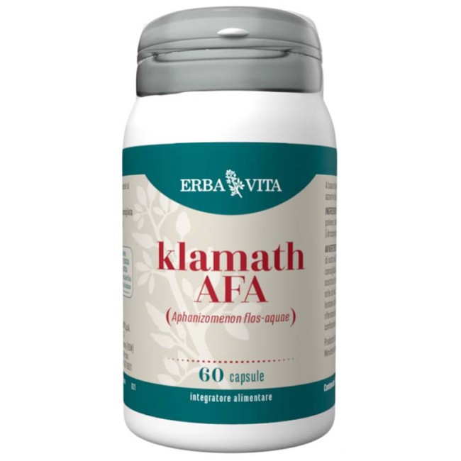 Erba Vita Alga Klamath Afa 60 Capsule Erba Vita Alga Klamath Afa 60 Capsule