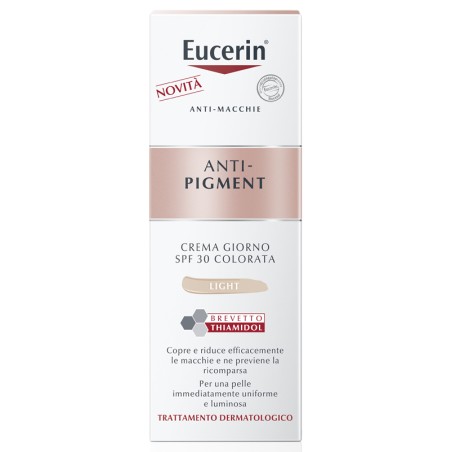 Beiersdorf Eucerin Anti-pigment Giorno Spf30 Colorato Light 50 Ml Beiersdorf Eucerin Anti-pigment Giorno Spf30 Colorato Light 50 Ml