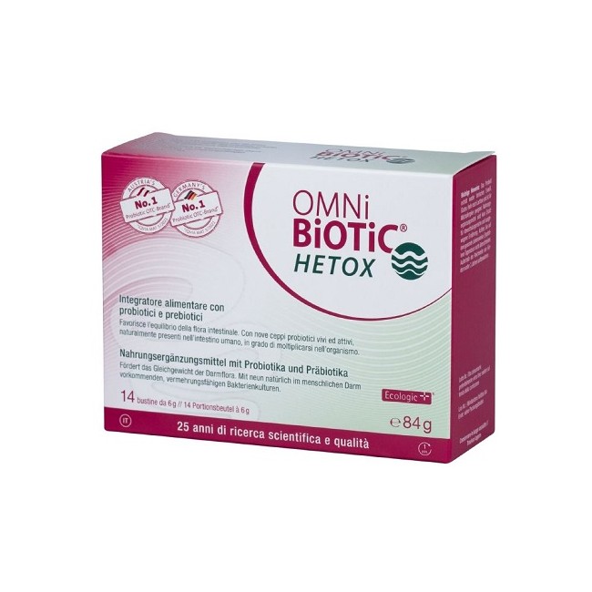 Institut Allergosan Omni Biotic Hetox 14 Bustine Da 6 G