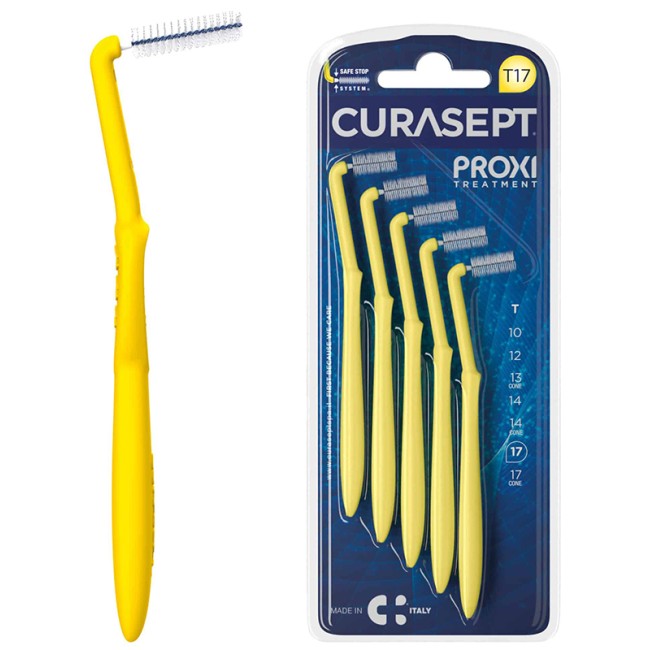 Curasept Proxi T17 Giallo/yellow 6 Pezzi Curasept Proxi T17 Giallo/yellow 6 Pezzi
