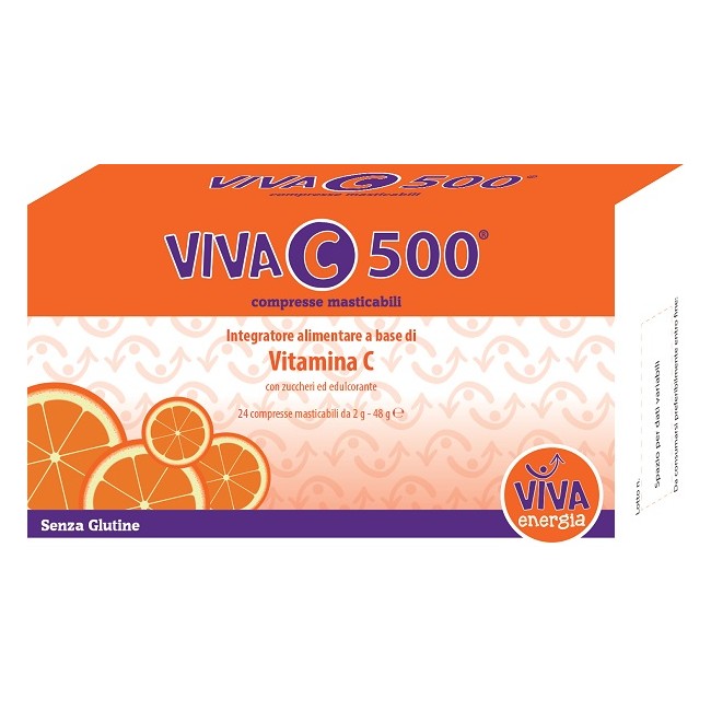 Tuscopharm Viva C 500 15 Flaconi Da 10 Ml Tuscopharm Viva C 500 15 Flaconi Da 10 Ml