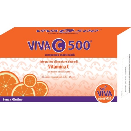 Tuscopharm Viva C 500 15 Flaconi Da 10 Ml