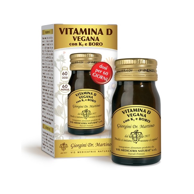 Dr. Giorgini Vitamina D Vegana Con K2+boro 60 Pastiglie