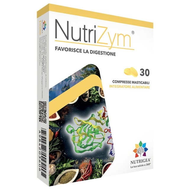 Nutrigea Nutrizym 30 Compresse Masticabili Nutrigea Nutrizym 30 Compresse Masticabili