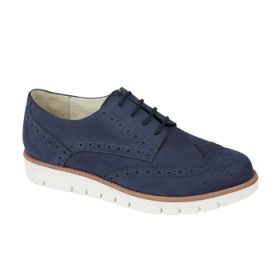 Calzatura virginia summer nubuck womens navy blue 39 tomaia nubuck fodera tomaia microfibra sottopiede pelle tpr calzata f colle