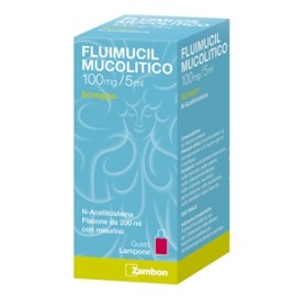 Fluimucil mucolitico 100 mg/5 ml  sciroppo flacone 200 ml