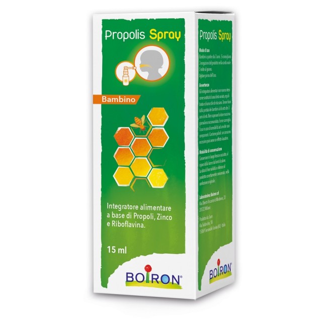 Boiron Propolis Spray Bambino 15 Ml Boiron Propolis Spray Bambino 15 Ml
