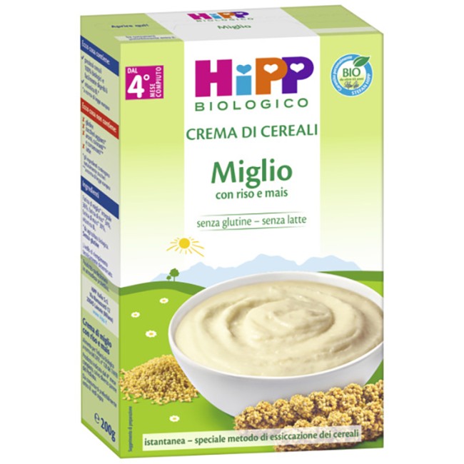 Hipp Bio Crema Cereali Miglio 200 G