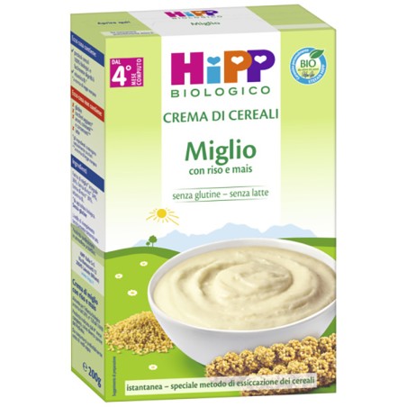 Hipp Bio Crema Cereali Miglio 200 G Hipp Bio Crema Cereali Miglio 200 G