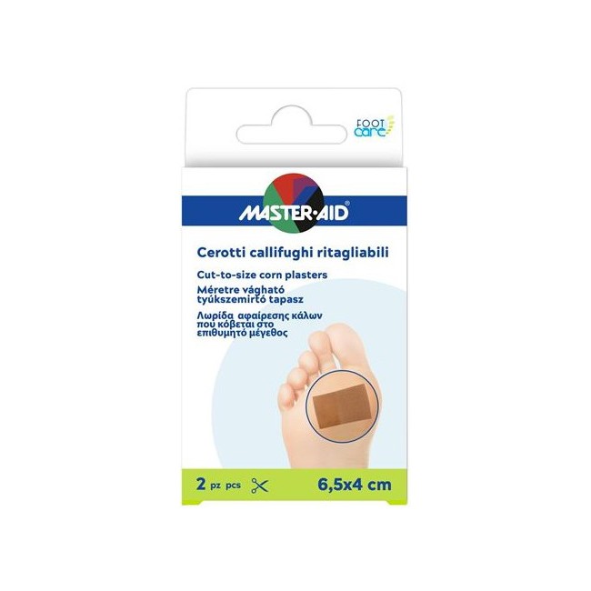 Pietrasanta Pharma Cerotto Callifugo Master-aid Footcare Ritagliabile 64x40 Mm 2 Pezzi B3 Pietrasanta Pharma Cerotto Callifugo Master-aid Footcare Ritagliabile 64x40 Mm 2 Pezzi B3