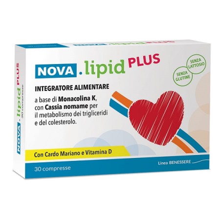 Nova Argentia Nova Lipid Plus 30 Compresse Nova Argentia Nova Lipid Plus 30 Compresse