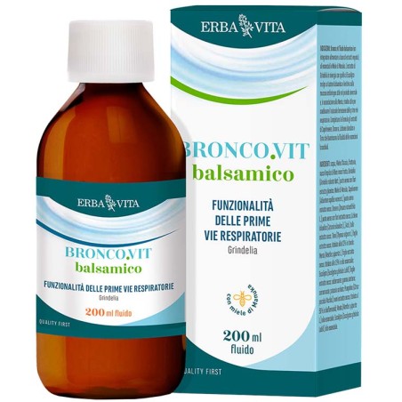 Erba Vita Broncovit Fluido Balsamico 200 Ml Erba Vita Broncovit Fluido Balsamico 200 Ml